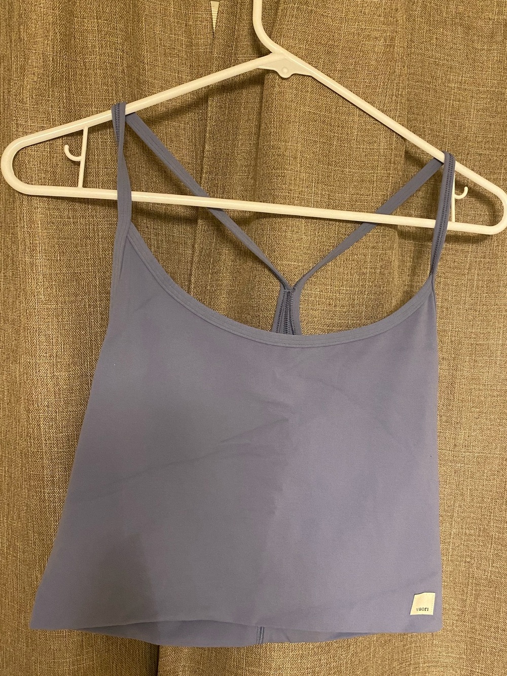 VUORI Lavender Strappy Women's Camisole Tank Top